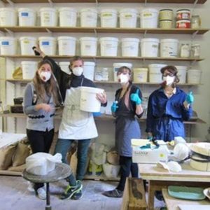 la sécurité dans un atelier céramique est une priorité